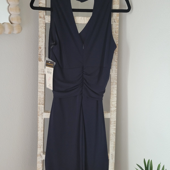 Donna Ricco NWT navy dress size 10 - Picture 4 of 6